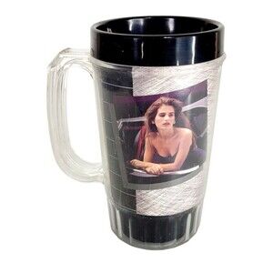 Vintage 90s Matco Tools Hot Rod Cars Pinup Girls Punch Travel Cup Mug